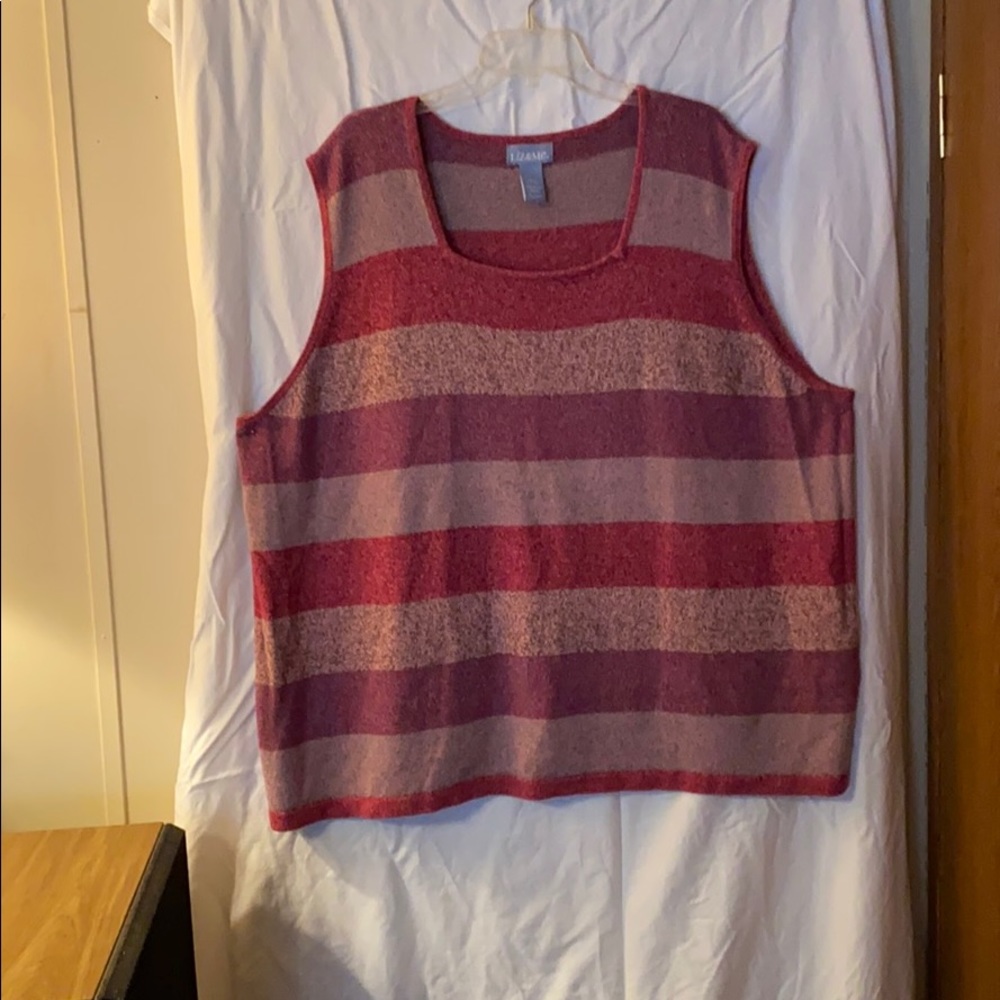 Cute Liz & Me 4X sleeveless top/sweater vest